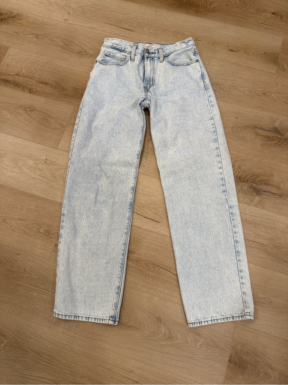 Levi's Light Wash Straight Leg Jeans
